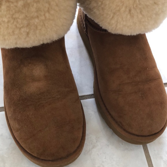 Tall Chestnut Ugg Boots Size 7 - Picture 2 of 7